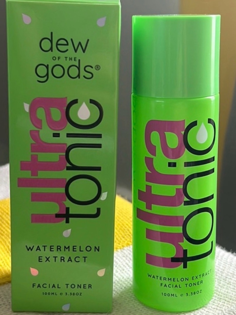 NWT The Toner of the Dew of the Gods Watermelon Face Toner, factory sealed!